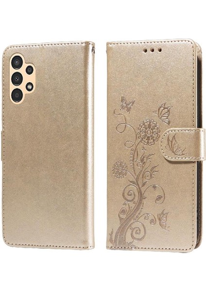 Samsung Galaxy A04 4g Cardyuvaları Flip Case Çiçek Deri (Yurt Dışından) fırsatları
