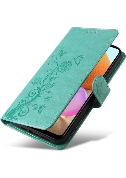 Samsung Galaxy A32 5g Deri Flip Kart Yuvaları Çiçek Için Flip Case (Yurt Dışından) fırsatları