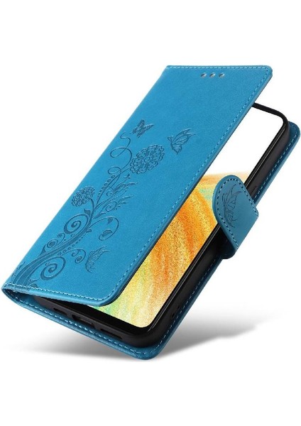 Samsung Galaxy A33 5g Deri Kart Yuvaları Için Flip Case Çiçek Flip (Yurt Dışından) fırsatları