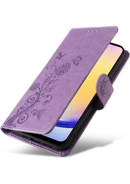 Samsung Galaxy A25 Için Flip Case 5g Cardyuvaları Flip Çiçek Deri (Yurt Dışından) fırsatları