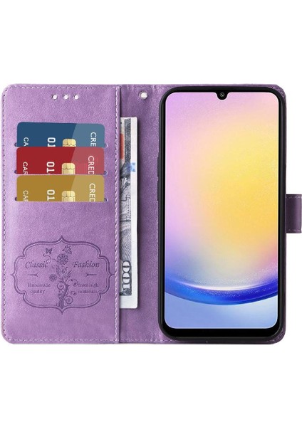 Samsung Galaxy A25 Için Flip Case 5g Cardyuvaları Flip Çiçek Deri (Yurt Dışından) indirimleri