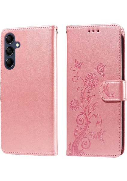 Samsung Galaxy M14 5g Cardyuvaları Flip Deri Çiçek Için Flip Case (Yurt Dışından)