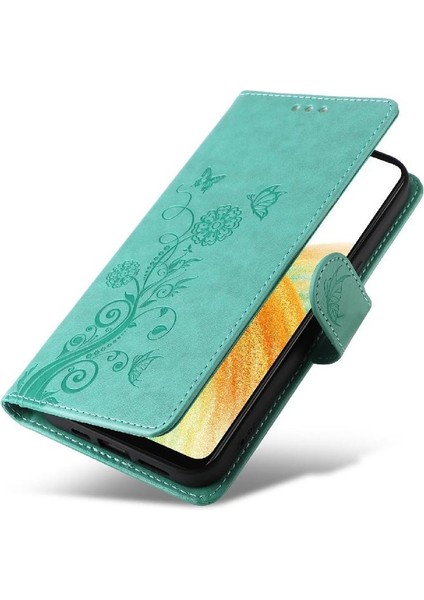 Samsung Galaxy A33 5g Deri Kart Yuvaları Için Flip Case Çiçek Flip (Yurt Dışından) indirimleri
