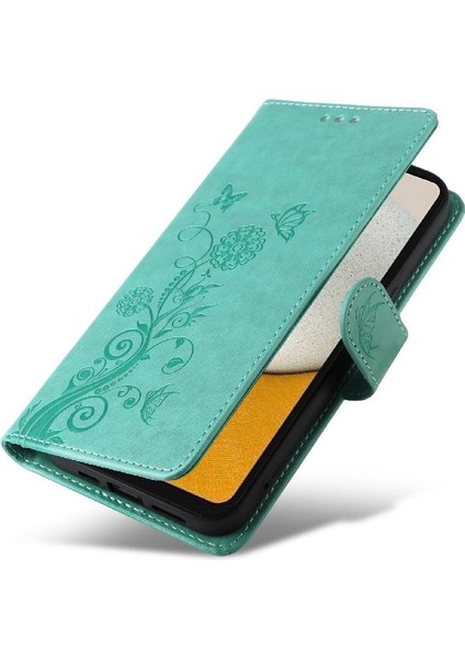 Samsung Galaxy A34 5g Flip Deri Çiçek Kart Yuvaları Için Flip Case (Yurt Dışından) indirimleri