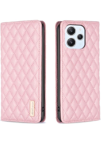 Xiaomi Redmi Için Flip Case 12 4g Manyetik Kapatma Tam Koruma Kartı (Yurt Dışından)