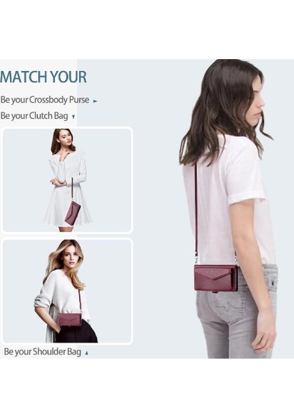 Cüzdan Crossbody Durumda Xiaomi Poco M6 4g Kart Tutucu Için Rfıd Engelleme (Yurt Dışından)