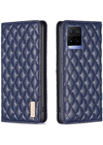 Vıvo Y21 Darbeye Dayanıklı Cüzdan Tam Koruma Kartı Için Flip Case (Yurt Dışından)