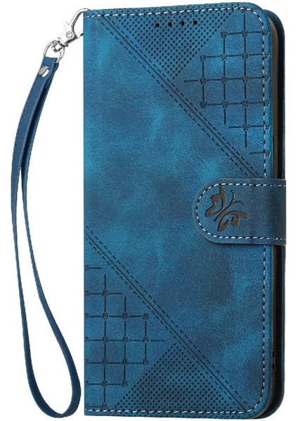 Samsung Galaxy J4 Artı Kabartmalı Kelebek Yüksek Kaliteli Telefon Için Flip Case (Yurt Dışından)