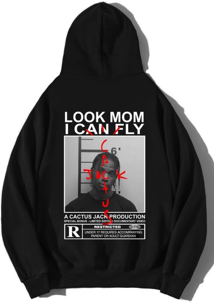 Unisex Oversize Travis Scott Cactus Jack Hoodie