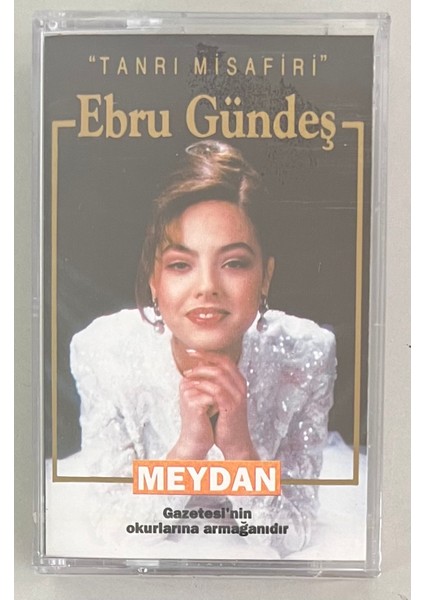 Ebru Gündeş Tanrı Misafiri Meydan Gazetesi Baskı Kaset (Jelatininde Sıfır Orjnal Dönem Baskı Kaset)