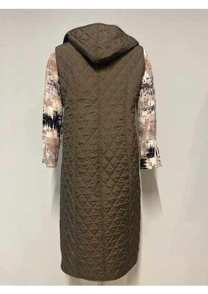 Bilnur Kadın Büyük Beden Kapitone Yelek modelleri