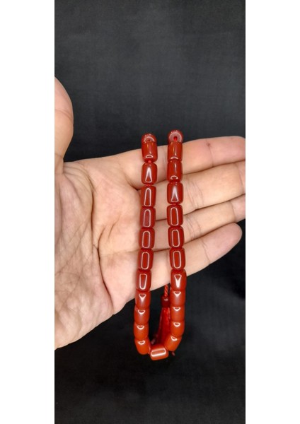 Çubuk Kehribar Tesbih Kahverengi Renk Kapsül Kesim T-444 modelleri