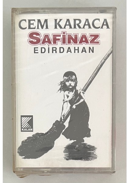 Cem Karaca Edirdahan Safinaz Kaset (Jelatininde Sıfır Orjnal Dönem Baskı Kaset)