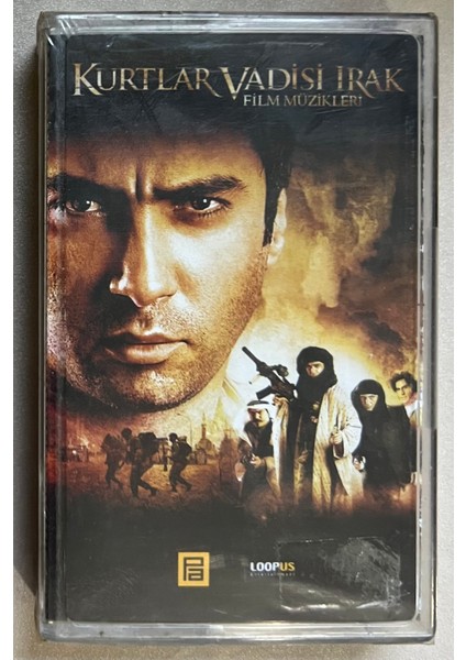 Kurtlar Vadisi Irak Film Müzikleri Kaset (Jelatininde Sıfır Orjnal Dönem Baskı Kaset)
