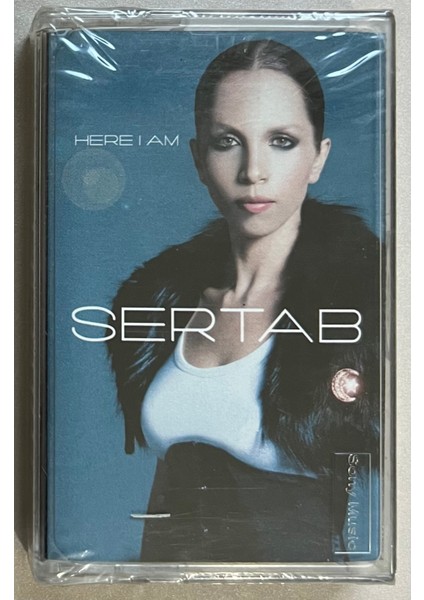 Sony Müzik Sertab Erener Here I Am Kaset (Jelatininde Sıfır Orjnal Dönem Baskı Kaset)