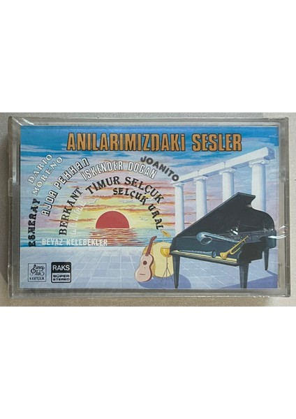 Anılarımızdaki Sesler Timur Selçuk,joanito,ajda Pekkan Kaset (Jelatininde Sıfır Orjnal Dönem Baskı Kaset)