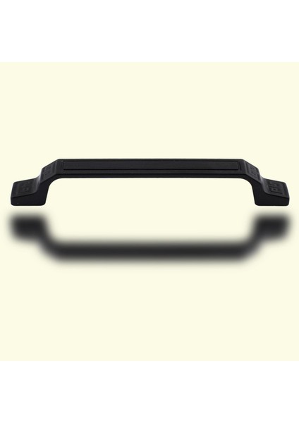 Mobilya Mutfak Dolabı Çekmece Dolap Kapak Kulpu Düz Metal Kulp Kulbu Kulpu 128 mm Siyah