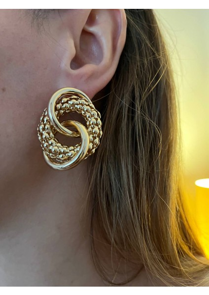 Burgu Sarmal Halka Küpe