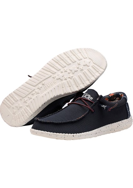 Erkek Sneaker HD.40019 Hey Dude Wally Sox 4ny Blue Multi