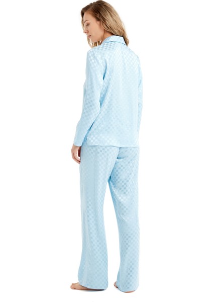 Kadın Pijama Takımı 60484 - Mavi