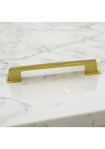 Cemre Altın Metal Kulp 160 mm -16 cm Mobilya Çekmece Mutfak Dolabı Dolap Kulpları Kulbu Kulpu Gold