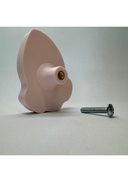 pembe Roket Dolap Kulpu - Çocuk Odaları, Mutfak ve Banyo Dolapları Için Eğlenceli ve Dayanıklı Kulp