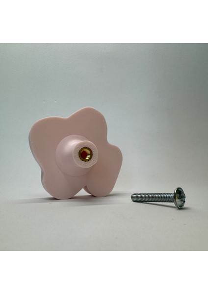 pembe Uçak Dolap Kulpu - Çocuk, Mutfak ve Banyo Dolapları Için Modern ve Şık Mobilya Kulp
