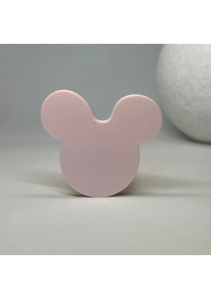 pembe Mouse Dolap Kulpu- Çocuk Odası, Mutfak ve Banyo Için Modern, Şık ve Dayanıklı Mobilya Kulp, Hd