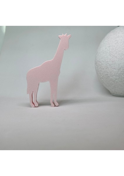 pembe Zürafa Dolap Kulpu - Çocuk Odası, Mutfak ve Banyo Için Modern, Şık ve Dayanıklı Mobilya Kulp