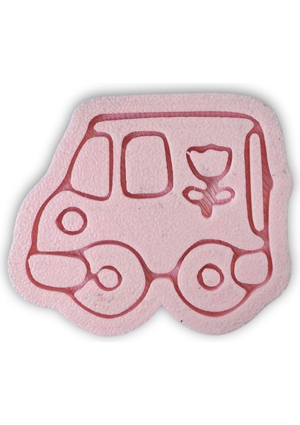 Pembe Araba Dolap Kulpu - Çocuk Odalarınıza, Mutfak ve Banyo Dolaplarınıza Mobilya Kulpu,Kulpu