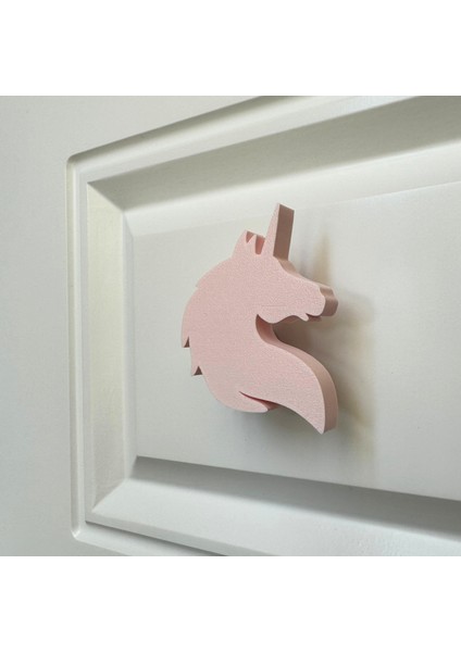 unicorn Dolap Kulpu - Çocuk Odası, Mutfak ve Banyo Için Renkli ve Dayanıklı Mobilya Kulp