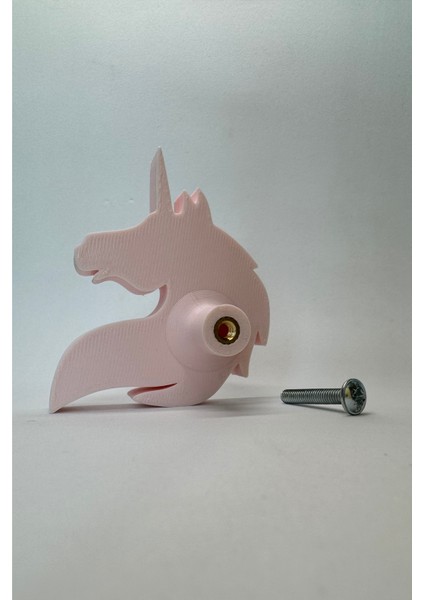 unicorn Dolap Kulpu - Çocuk Odası, Mutfak ve Banyo Için Renkli ve Dayanıklı Mobilya Kulp