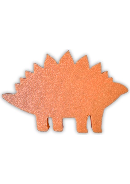 turuncu Dino 5 Dolap Kulpu - Çocuk Odası, Mutfak ve Banyo Için Modern ve Sevimli Mobilya Kulp