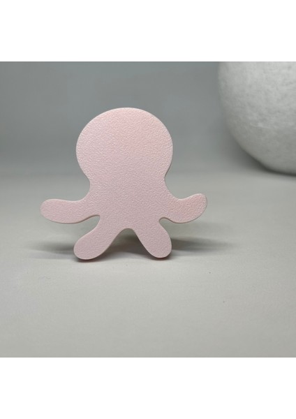 pembe Ahtapot Dolap Kulpu - Çocuk Odası, Mutfak ve Banyo Için Modern ve Dayanıklı Mobilya Kulp, Dh