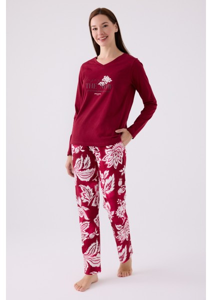 Ikili Pijama Takım Vişne - Süprem fiyatları