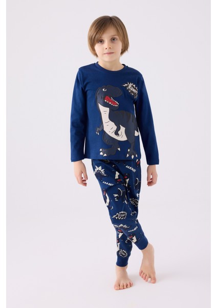 Erkek Çocuk Pijama Takımı ,süprem Dokuma
