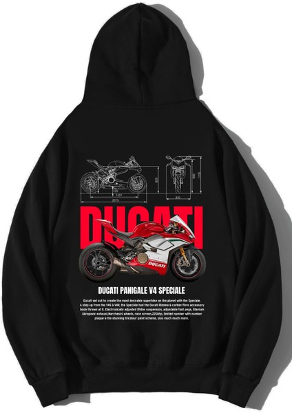 Unisex Oversize Ducati Panigale V4 Speciale Hoodie