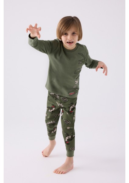 Erkek Çocuk Pijama Takımı ,süprem Dokuma