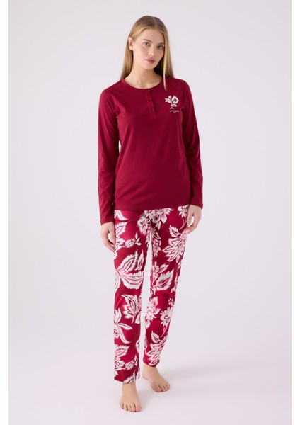 Ikili Pijama Takım Vişne - Süprem fırsatları