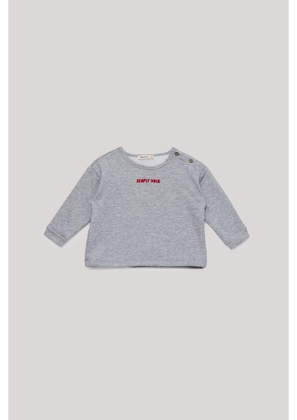 Bg Store Erkek Bebek Gri Takım