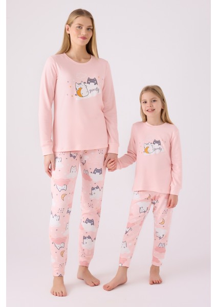Anne-Kız Pijama Takımı ,süprem Dokuma (Ayrı Ayrı Fiyatlandırılır)