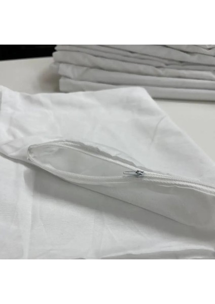 50 Adet Yastık Astarı Kılıfı Pamuklu Beyaz Fermuarlı (50 x 70 cm) fiyatları