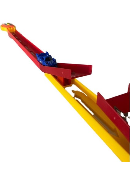 Oyuncak Araba Fırlatma Pisti 122 cm ve 2 Araba indirimleri