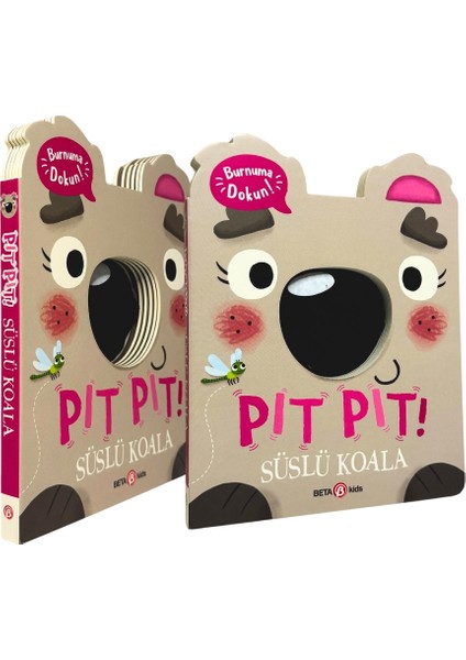 Pıt Pıt Burnuma Dokun: Süslü Koala (Sesli Kitap) - Clarie Baker