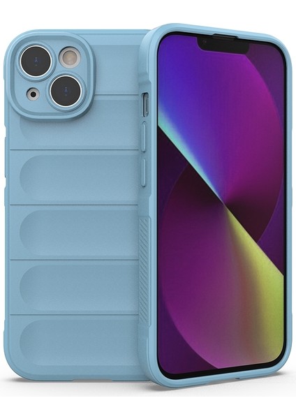 iPhone 14 Için Tpu + Flann Telefon Kılıfı (Yurt Dışından)