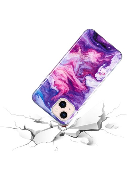 iPhone 15 Için Mermer Tpu Telefon Kılıfı (Yurt Dışından) modelleri