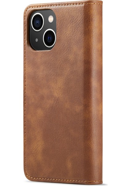 iPhone 15 Için Crazy Horse Deri Kılıf (Yurt Dışından) modelleri