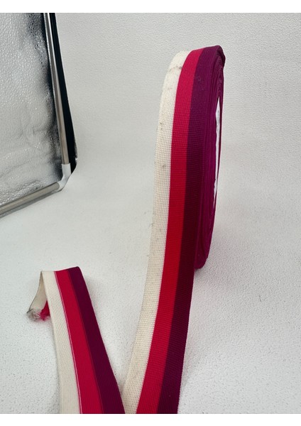 3 cm Raşel Şerit-5 Metre (Pembe/mor/ekru) modelleri