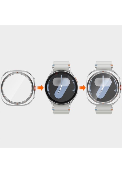 Samsung Galaxy Watch 7 44MM Ultra Dönüştürücü Kasa Koruyucu modelleri