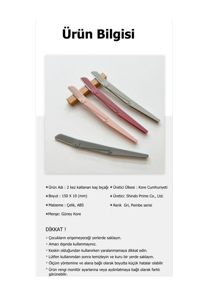 Kaş ve Yüz Usturası Koyu Pembe Renk Kaş Alma ve Düzenleyici Çift Katlamalık Jilet fiyatları